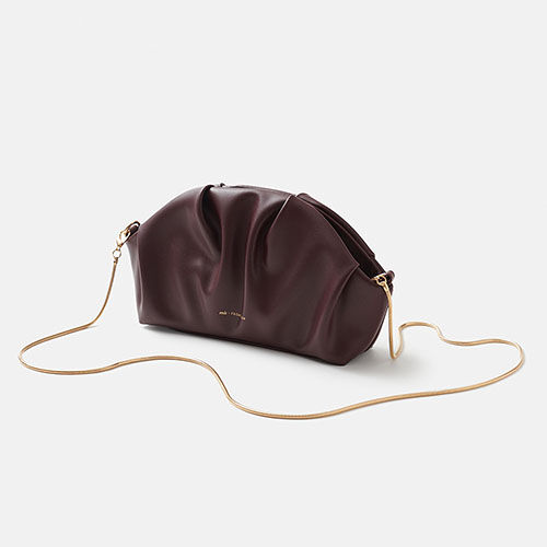 BOLSO GRANATE FRONT ROW