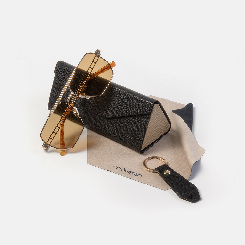 m&oacute; MOVERS AOYAMA SUN, gold/carey, large image number 2